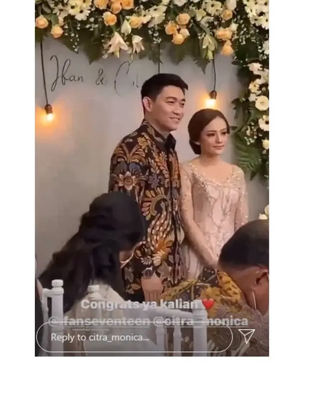 7 Potret Lamaran Ifan Seventeen dan Citra Monica, Penuh Haru Bahagia