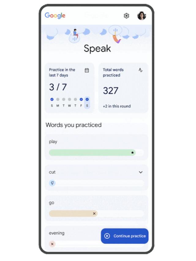 Google Search kini menghadirkan fitur belajar bicara bahasa Inggris (Google)