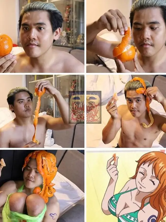 Tingkah Pria Ini Ciptakan Cosplay Murah Meriah Bikin Ngakak Banget