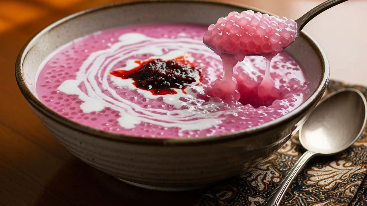 Ilustrasi Bubur Mutiara