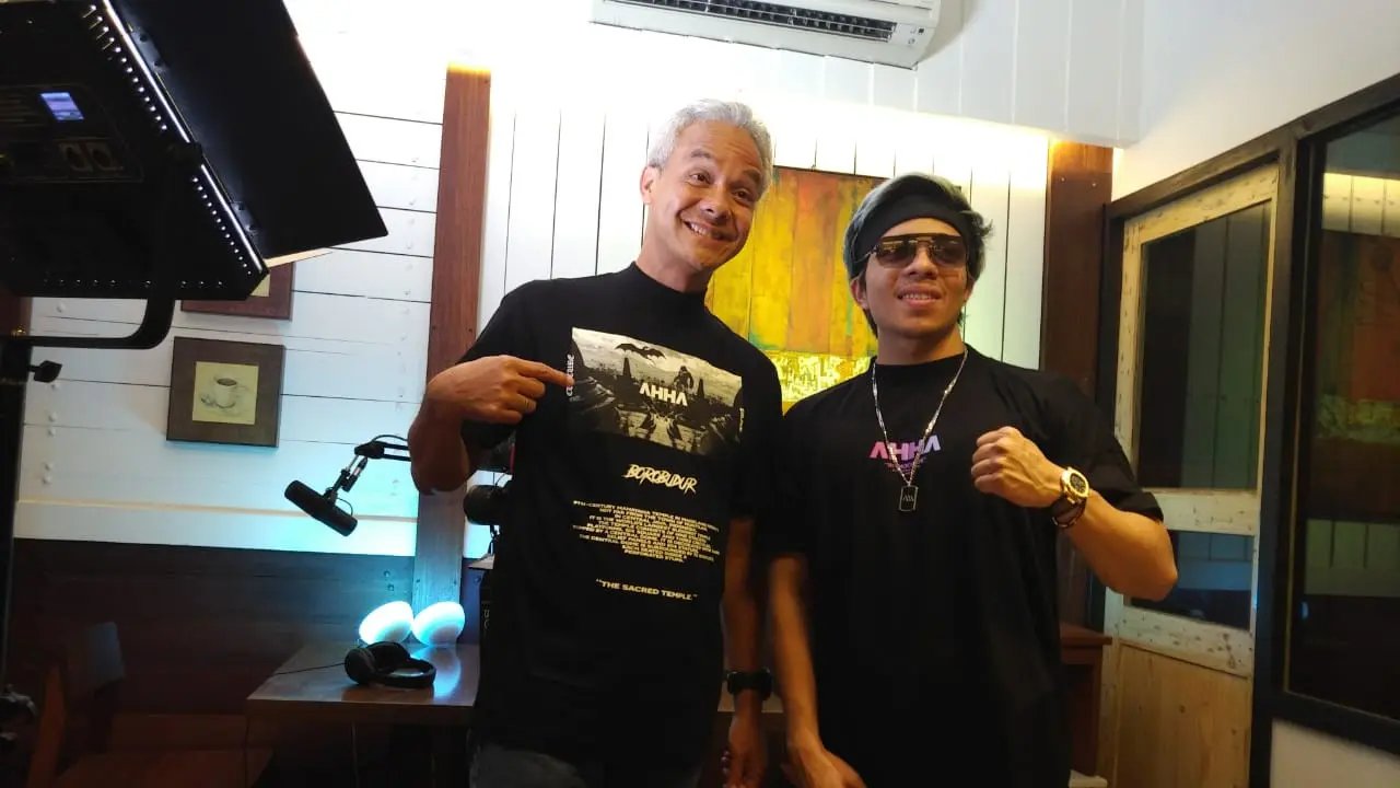 Ganjar Pranowo dan Atta Halilintar.