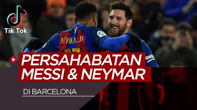 Persahabatan Lionel Messi dan Neymar