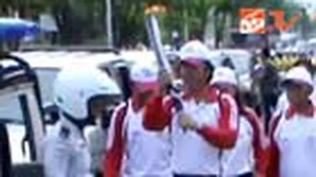 Api SEA Games Tiba di Balikpapan