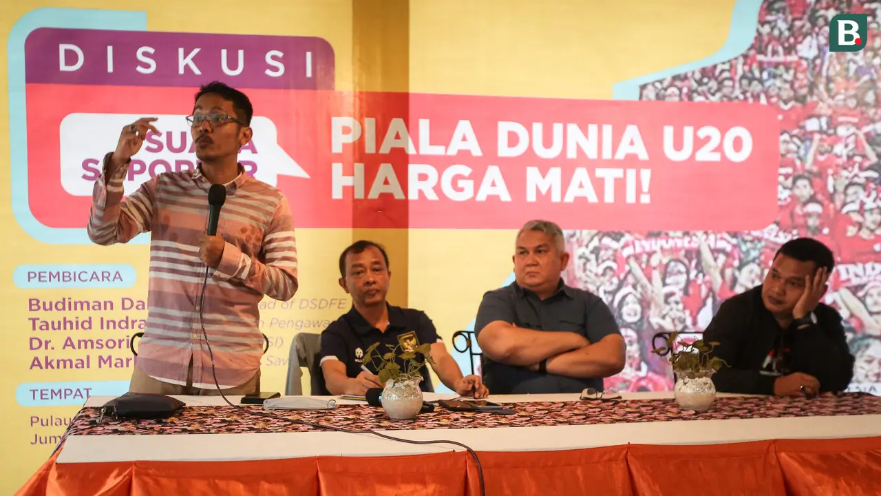 Diskusi Suporter Timnas Indonesia Menyambut Piala Dunia U-20 2023