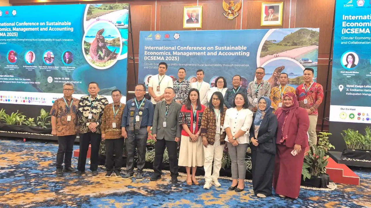 FEB Unjani Berkontribusi Mendorong Keberlanjutan Ekonomi di Panggung Internasional ICSEMA 2025 (Liputan6)