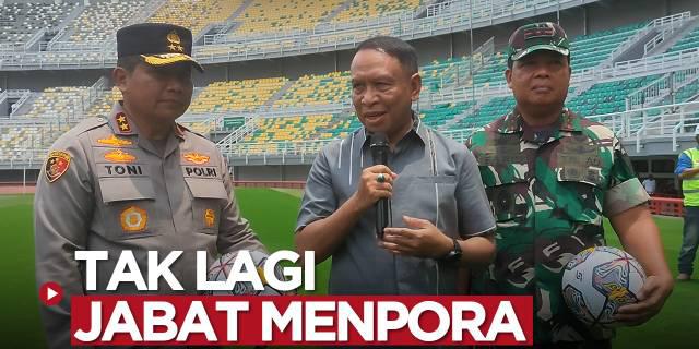 VIDEO: Zainudin Amali Resmi Tak Lagi Jabat Menpora, Fokus di PSSI