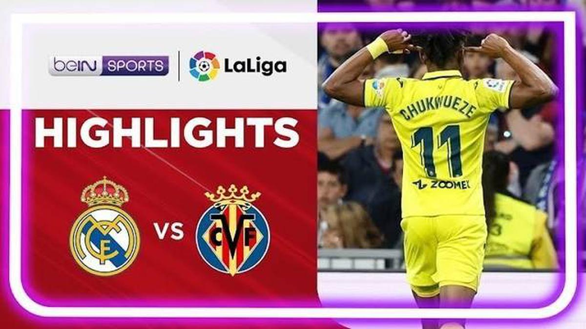 VIDEO 5 Gol yang Tercipta dalam Laga Real Madrid Vs Villarreal di Liga