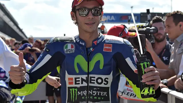 Valentino Rossi (AFP PHOTO/ VINCENZO PINTO)