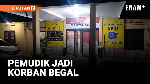 VIDEO: Pemudik Malang Dibegal Usai Tarik Uang ATM untuk THR Orangtua