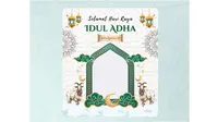 25 Twibbon Idul Adha 2025 dengan Desain Unik, Mudah Cara Memakainya