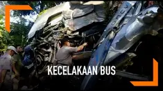 Diduga akibat sopir bus mengantuk bus wisata yang membawa pelajar MAN menabrak pohon besar di Kabupaten Sukabumi. 2 suswi meninggal dunia dalam peristiwa ini
