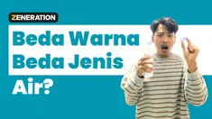 Beredar video yang diklaim warna tutup botol air dalam kemasan mendandakan perbedaan jenis airnya. Benarkah?