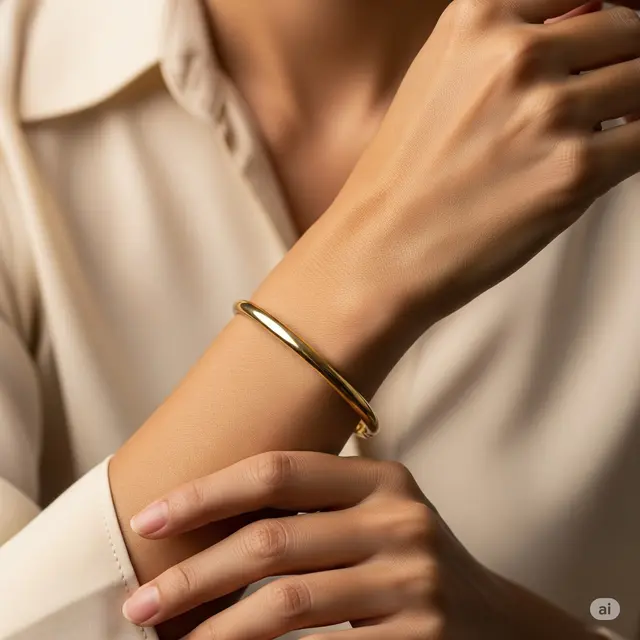 Model Gelang Bangle untuk Wanita Usia 40-an