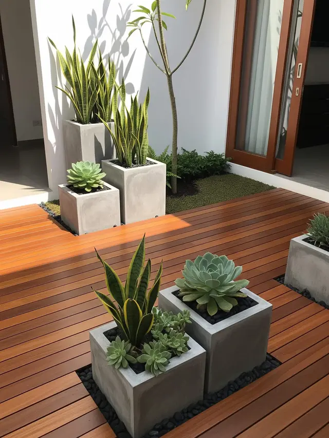 Desain Taman Kering yang Tetap Cantik Meski Jarang Disiram
