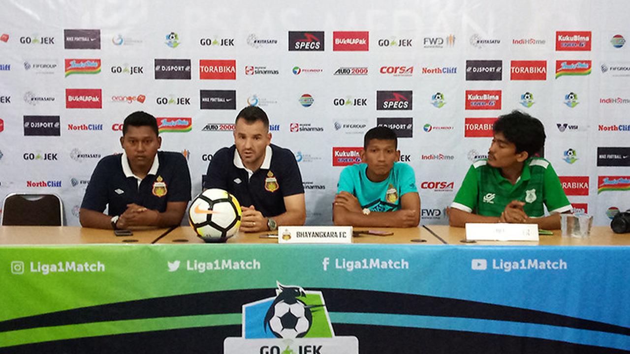 Jumpa Pers Jelang PSMS vs Bhayangkara FC