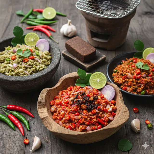 Sambal Matang vs Sambal Mentah, Mana yang Lebih Tahan Lama? (AI Generated)