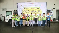 Melibatkan operator bandara, maskapai, hingga penyedia layanan penunjang penerbangan, FOD Walk merupakan bagian dari program memperkuat budaya kepedulian keselamatan (Safety Awareness Culture). (Dok PT JAS Aero Engineering Services)