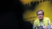 Politisi Partai Golkar Hajriyanto Y Thohari saat acara silaturahmi 50 tahun Partai Golkar dan menyongsong Munas IX di Jakarta, Kamis (30/10/2014). (Liputan6.com/Johan Tallo)