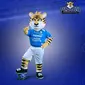 Persib Bandung secara resmi memperkenalkan maskot tim. Maskot tersebut bernama Prabu. (foto: twitter.com/persib)