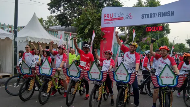Serunya PruRide Indonesia 2019, Balap Sepeda Berhadiah Ratusan Juta Rupiah