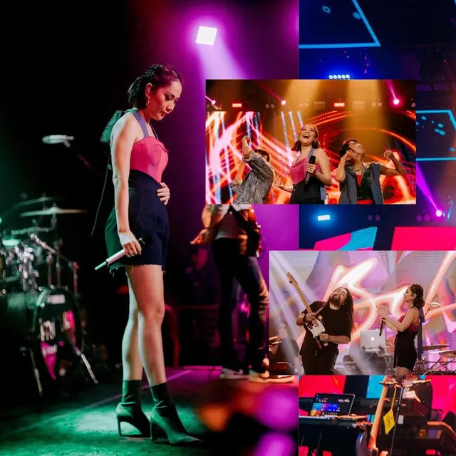 11 Outfit Playful Bunga Citra Lestari Saat Guncang Bandung dari Atas Panggung