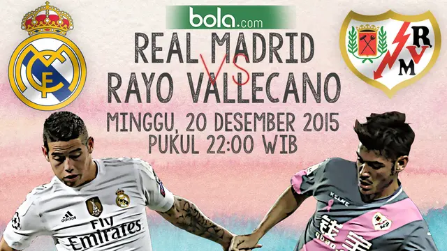 Real Madrid vs Rayo Vallecano (Bola.com/Samsul Hadi)