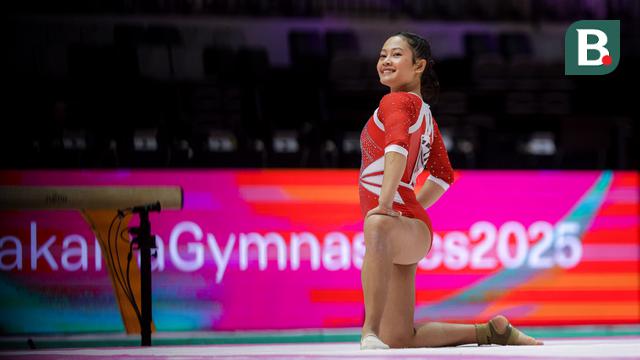 Salsabila Pamungkas - Kejuaraan Dunia Gymnastic 2025