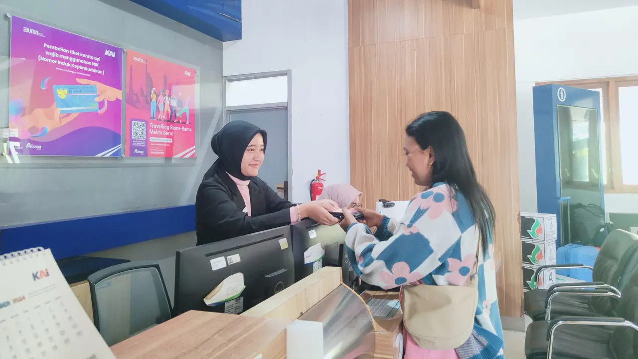 Calon penumpang kereta api untuk angkutan nataru mulai memesan tiket kereta api (Istimewa)