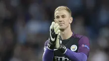 Joe Hart tak masuk rencana manajer baru Manchester City pada musim ini. (OLI SCARFF / AFP)