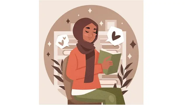Ilustrasi Hijab 10 (sumber: Freepik)