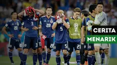 Terdapat cerita menari di balik kekalahan Timnas Jepang dari Belgia. Apa itu?