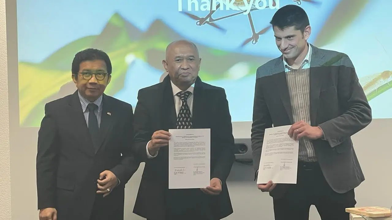 Menteri Koperasi dan UKM Teten Masduki mengunjungi koperasi agrikultur terbesar di Swiss, Fenaco Genossenschaft.