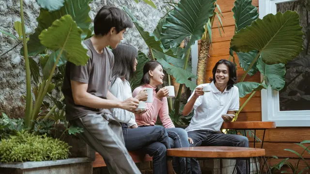 kumpul bersama teman