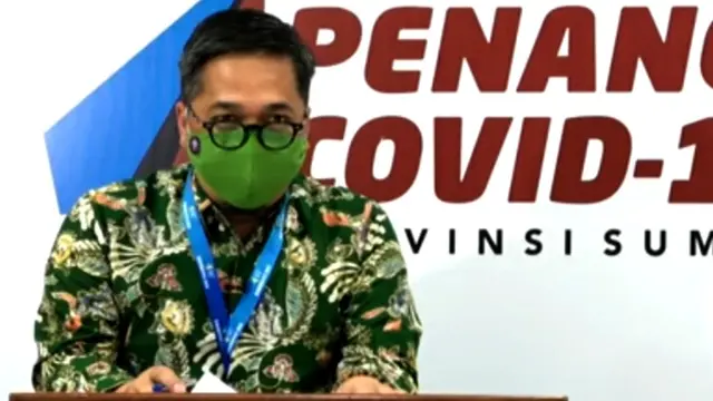 Jubir Gugus Tugas Percepatan Penanganan COVID-19 Provinsi Sumut, Aris Yudhariansyah.