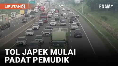 VIDEO: Tol Cipali Macet, Polisi Buka Tutup Rest Area