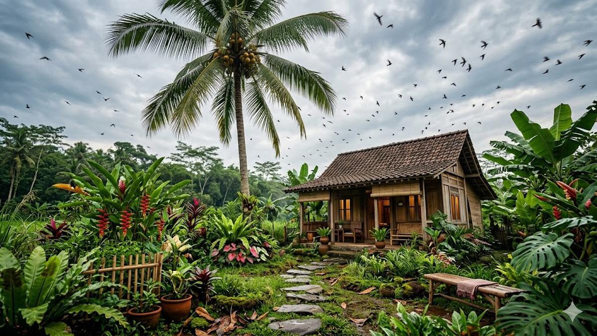 10 Ide Kebun Kecil Penarik Burung Walet, Ciptakan Ekosistem Alami