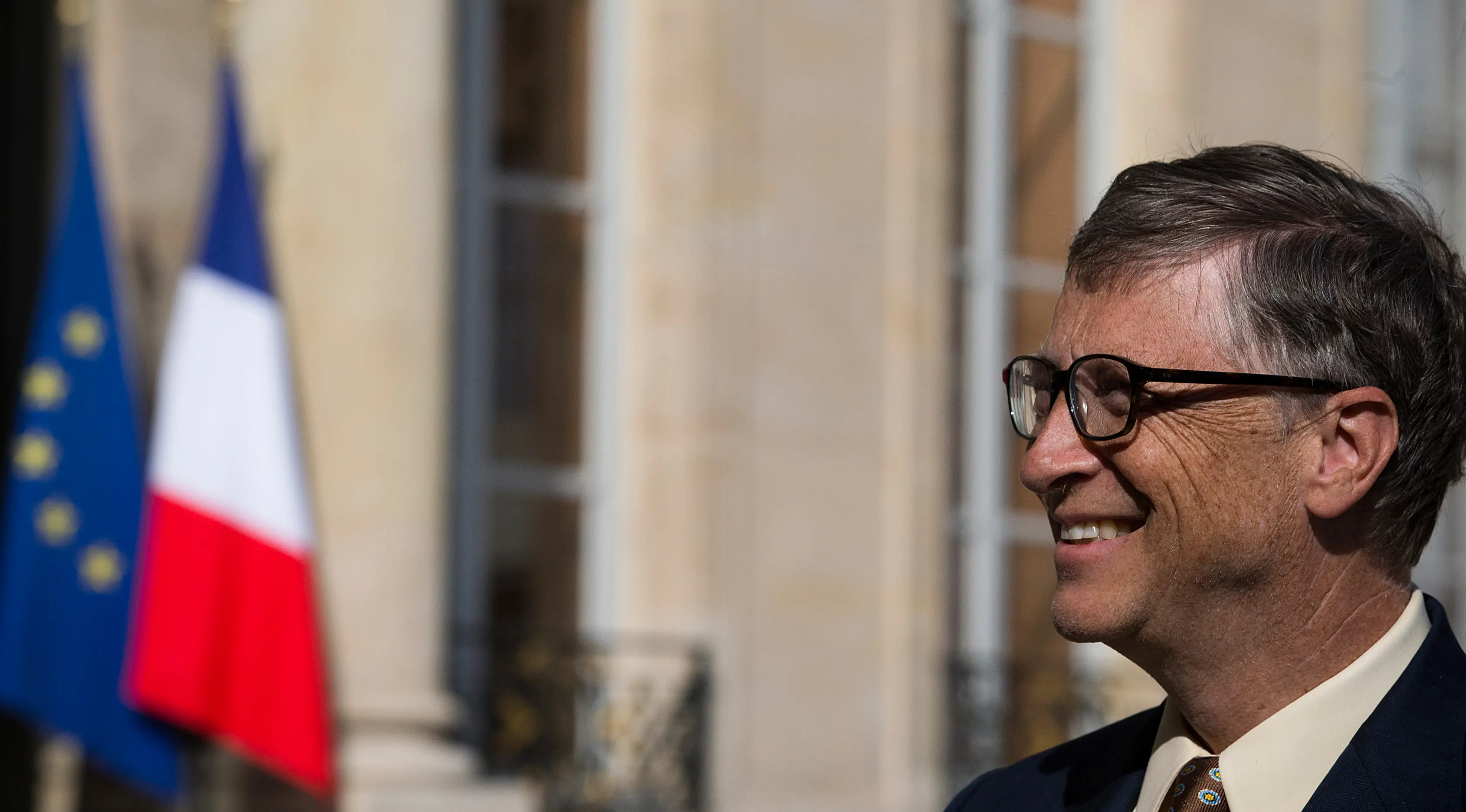 Pendiri perusahaan raksasa Microsoft, Bill Gates (AFP PHOTO/JOEL SAGET)