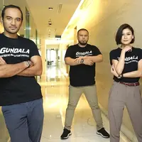 Media visit pemain film Gundala (Bambang E. Ros/Fimela.com)