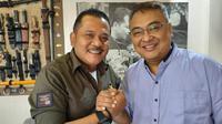 Agoes Soerjanto ditunjuk sebagai CEO Arema menggantikan Iwan Budianto, Selasa (22/1/2019). (Bola.com/Iwan Setiawan)
