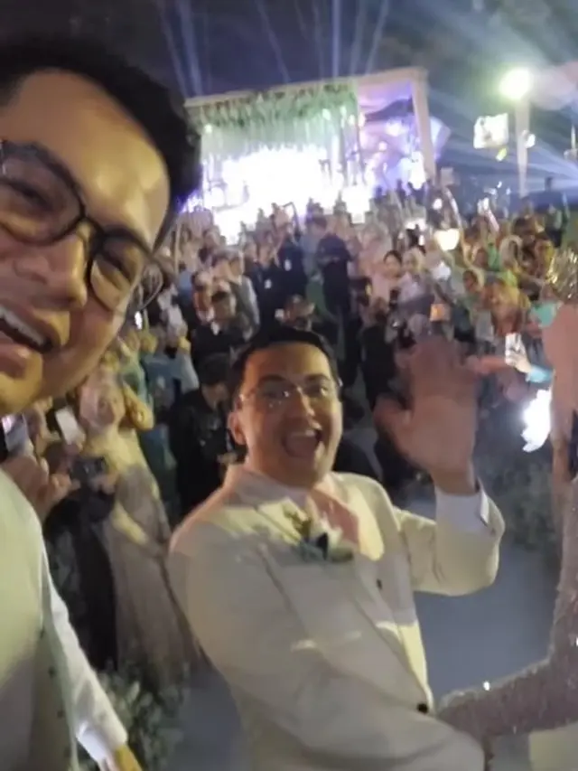 Sahrul Gunawan menikah (Instagram/tommykurniawan)