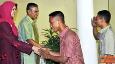 
Citizen6, Surabaya: Tujuan diadakannya Open House untuk bersilaturahmi dengan keluarga besar prajurit Pasmar-1. (Pengirim: Budi Abdillah)
