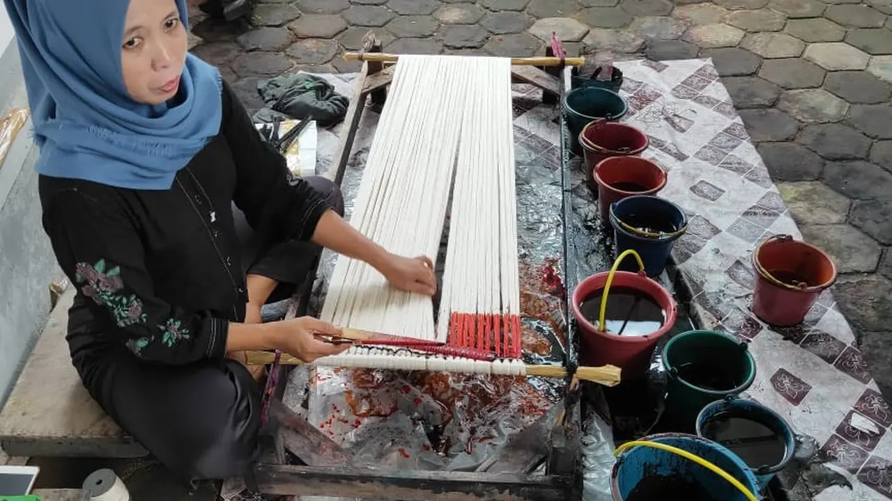 Naik Kelas Berkat BRI, Ini Kisah Klaster Usaha Kain Tuan Kentang Palembang yang Mampu Hidupkan Potensi Daerah