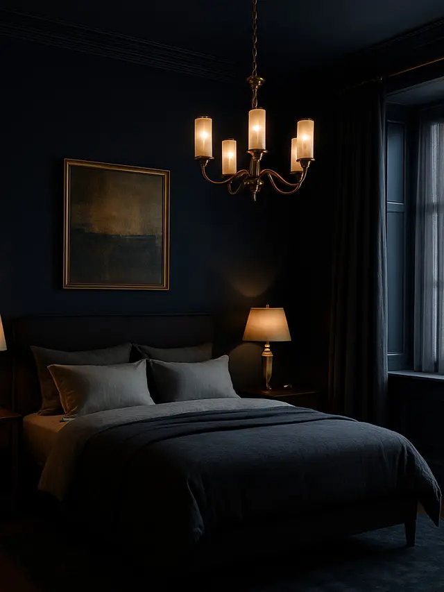 Model Inspirasi Cat Kamar Tidur Warna Biru/ChatGPT