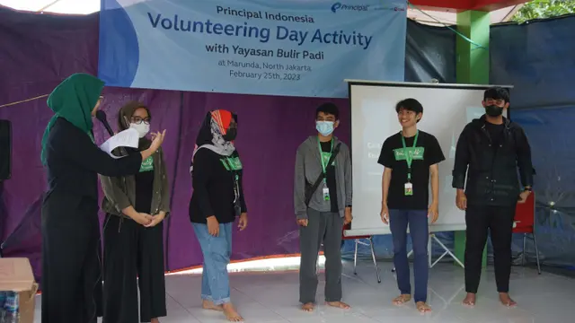 Kolaborasi Principal Foundation dan Yayasan Bulir Padi Cetak Anak Muda Siap Kerja