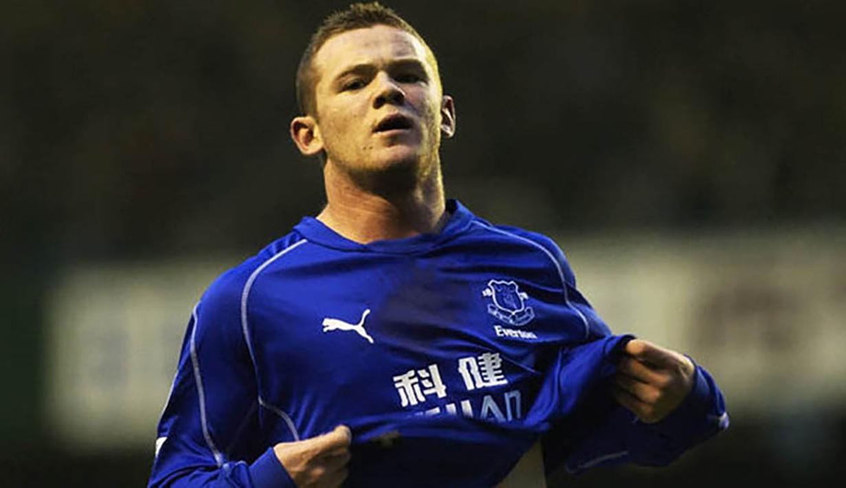 Everton merupakan klub dari Wayne Rooney saat memulai karier sepak bola profesional. (Istimewa)