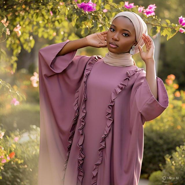 12 Model Busana Muslimah 1 Warna yang Lagi Tren di 2025, Tampilan ...
