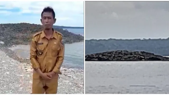 Viral Fenomena Muncul Daratan Usai Gempa di Tanimbar, Ini Penjelasannya