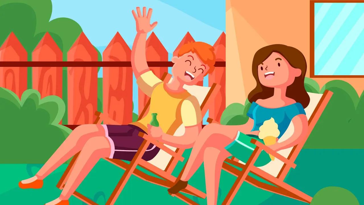 Ilustrasi staycation