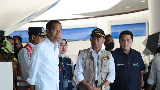 Presiden Jokowi Kunjungi Pelabuhan Merak