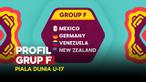 Berita video, Grup F Piala Dunia U-17 2023 berisikan empat negara yakni Meksiko, Jerman, Venezuale dan Selandia Baru.